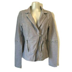 Lululemon Women Ride On Blazer Fossil Fitted Gray Peplum With No Insert SZ6 $168